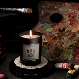 Fireplace - Luxury scented candle 500g - LA BOHEME