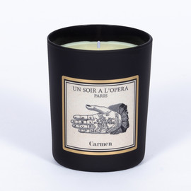  Bougie parfumée - CARMEN - Fleur d'oranger feuilles de tabac 180 g