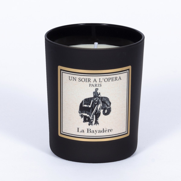 Bougie parfumée 100% végétale La Bayadère Santal des Indes Patchouli
