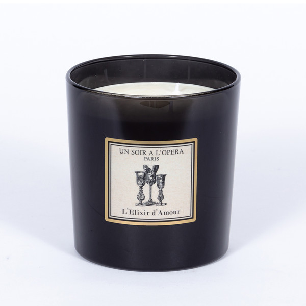 Infusion of spices and tea - Luxury scented candle 500g - ELIXIR OF LOVE