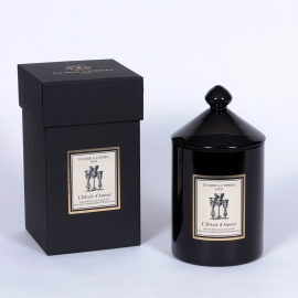 Thé noir et épices - Bougie parfumée 3 mèches - L'ELIXIR D'AMOUR 