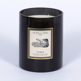 Tobacco leaves - Luxury scented candle - CARMEN