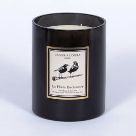 Cedar wood and rose - Luxury scented candle - THE MAGIC FLUTE