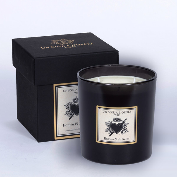 Night jasmine - Luxury scented candle 500g - ROMEO AND JULIET