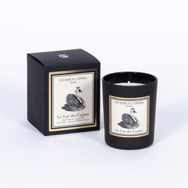 THE SWAN LAKE - White flowers candle