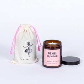 DESIR IMPATIENT - Rose Petals Scented Candle - LA BELLE DANCE