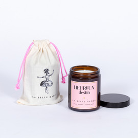 HEUREUX DESTIN - Rose Petals Scented Candle - LA BELLE DANCE