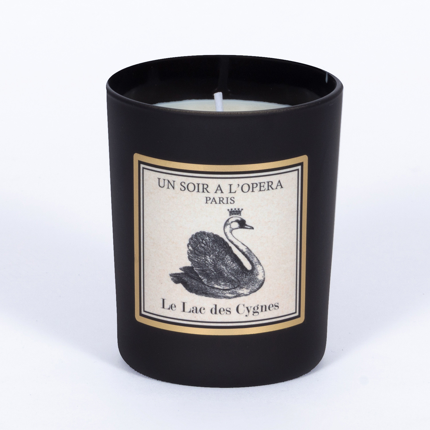 THE SWAN LAKE - White flowers candle