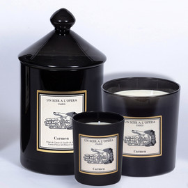  Bougie parfumée - CARMEN - Fleur d'oranger feuilles de tabac 180 g