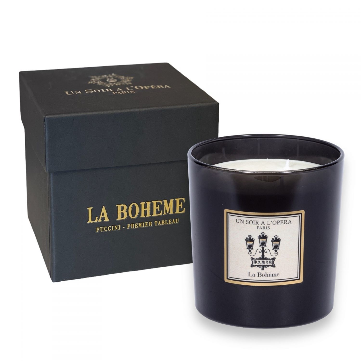 LA BOHEME - Bougie 550 gr Noël - La vie d'Artiste - 2 minimum