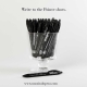 Pen with Rudolf Nureyev's famous quotes