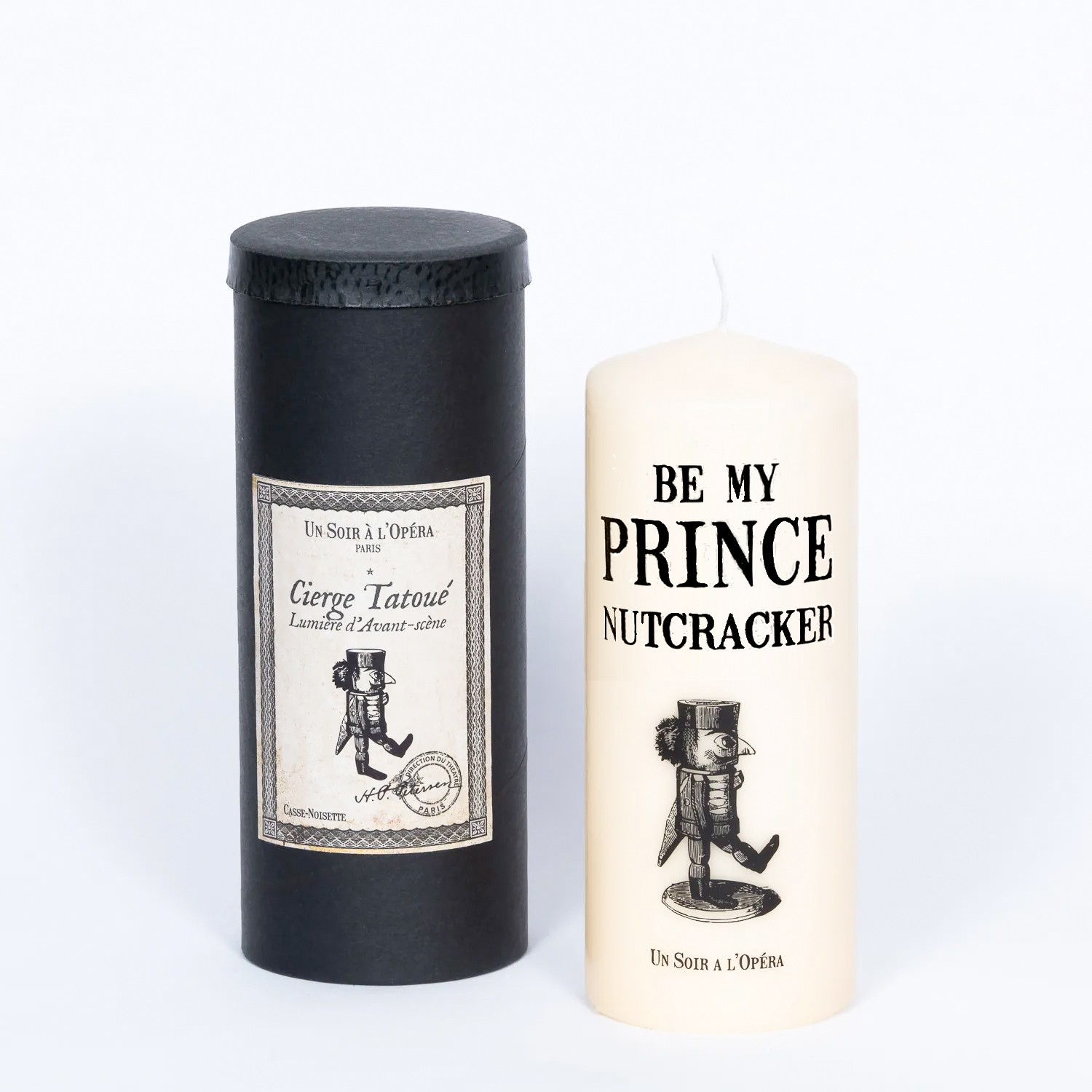 CASSE-NOISETTE BE MY PRINCE - Cierge tatoué Ivoire