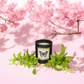 MADAME BUTTERFLY - Bougie Cerisier Sakura & verveine