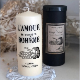 CARMEN - Bougies Tatouage d'Opéra