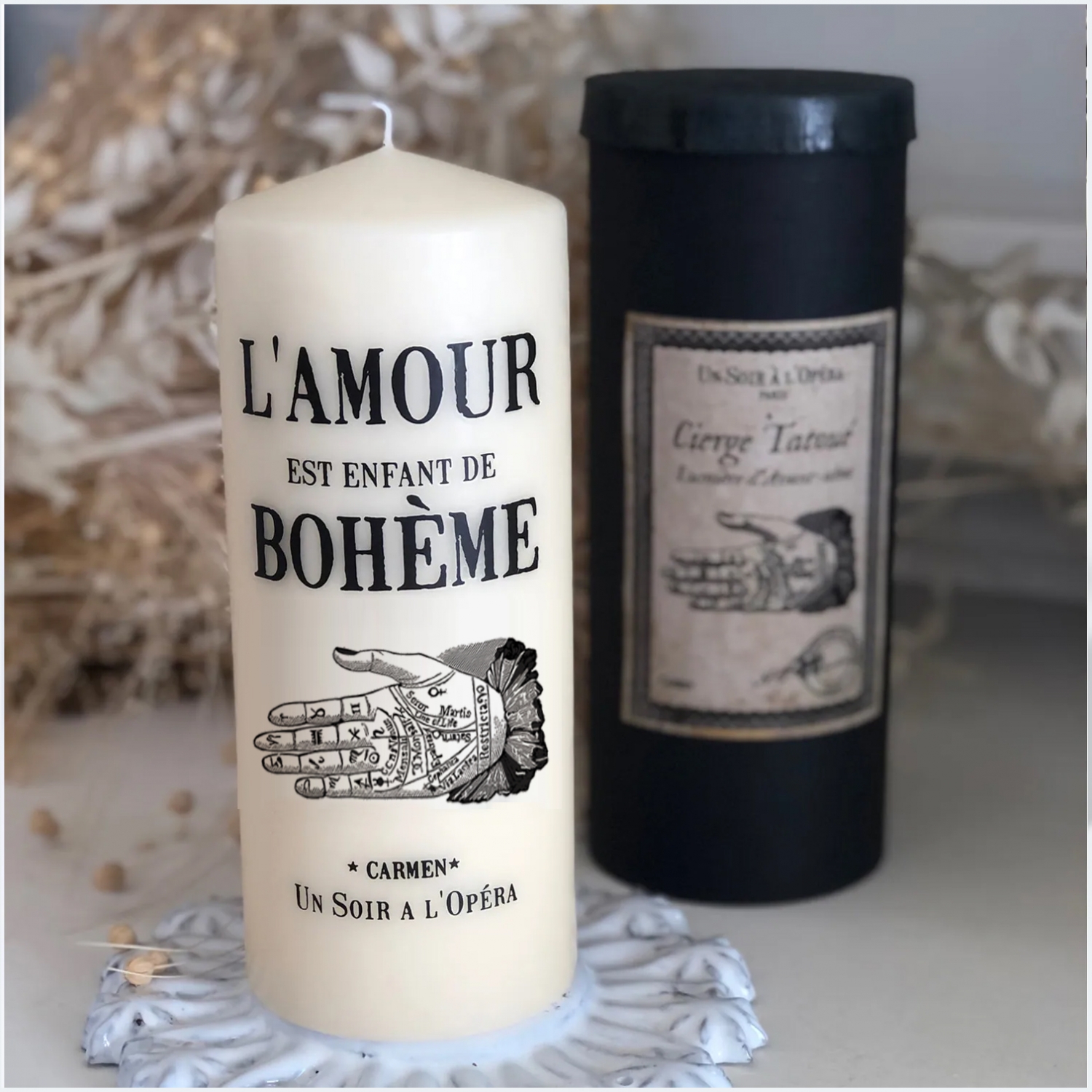 CARMEN - Bougies Tatouage d'Opéra