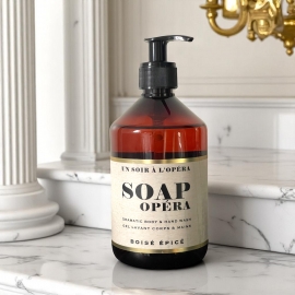 SOAP OPÉRA - Body and hand wash - Woody spicy - 490 ML