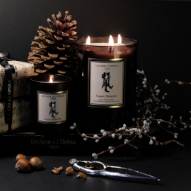 CASSE-NOISETTE - Bougie de Noël Epicea et Pain d'épices