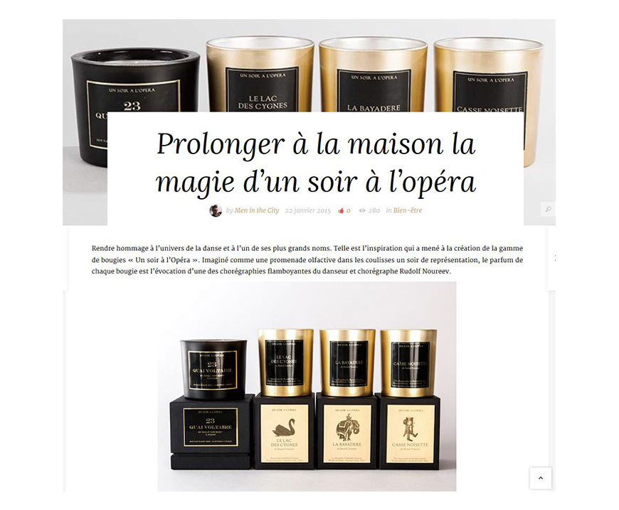 The New men in the city - Un soir à l'Opéra