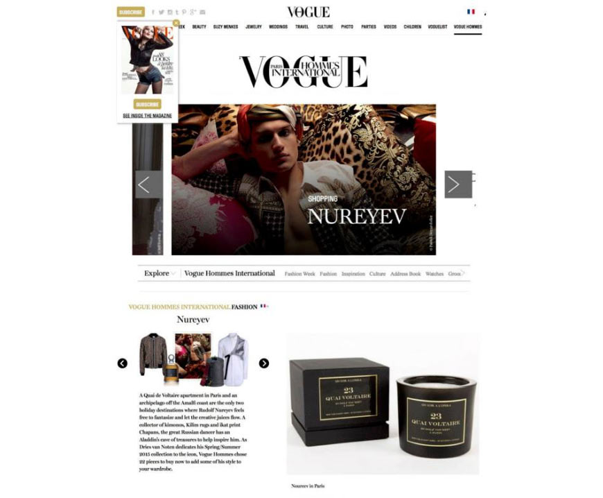 Vogue Homme - Un Soir à l'Opéra